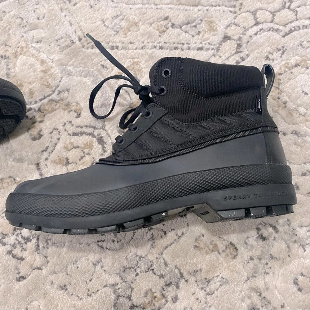 SPERRY | Men’s Cold Bay Duck Boot-Black Bionic Size 8